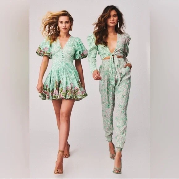 HEMANT & NANDITA Green Jogger Pants S - Picture 5 of 10